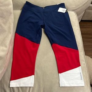 New with tags Reebok leggings - size M